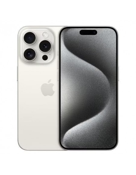 Apple iPhone 15 PRO 256GB White Titanium (bílý titan)